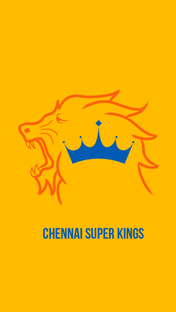 Das Chennai Super Kings IPL Wallpaper 360x640