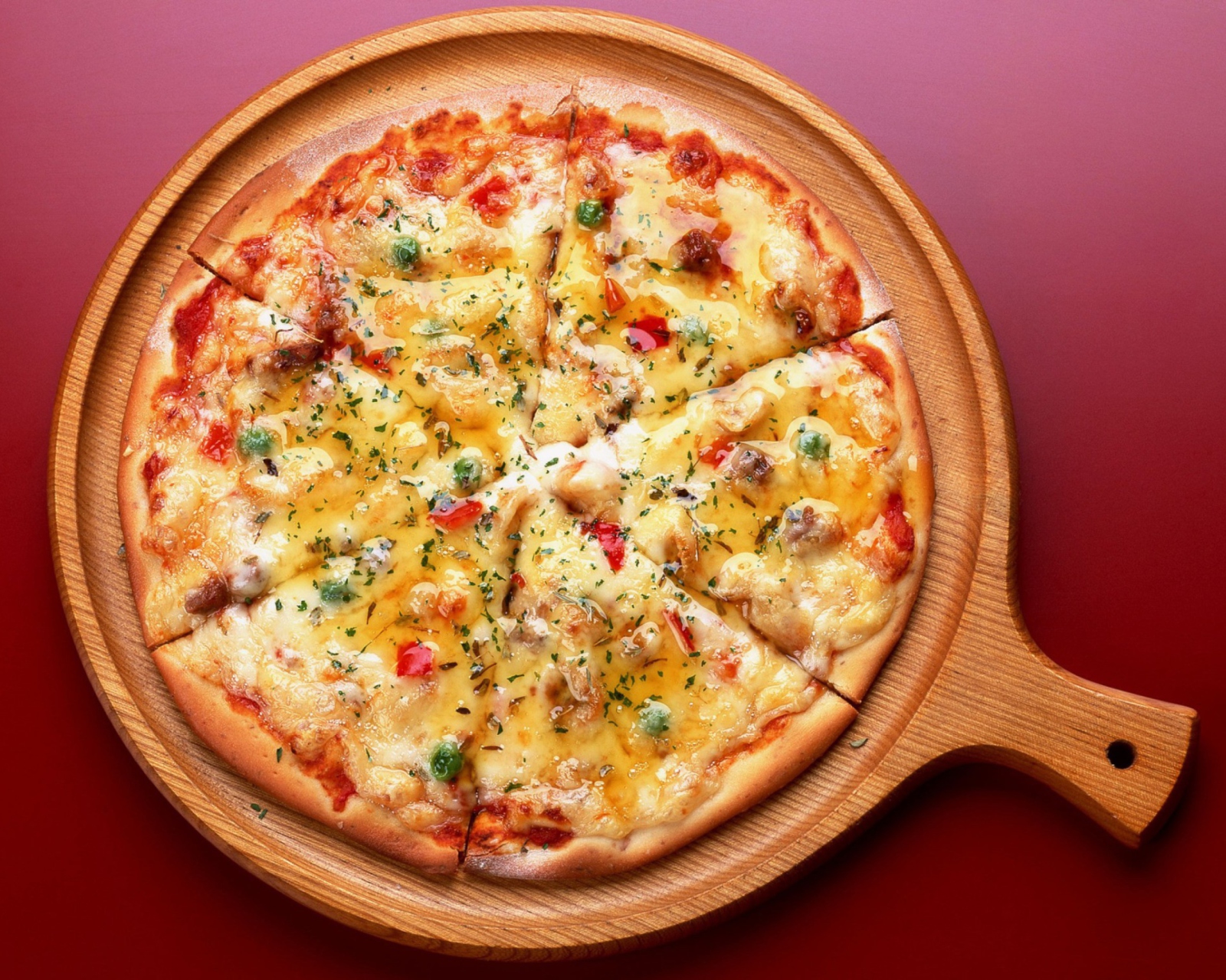 Обои Delicious Pizza 1600x1280