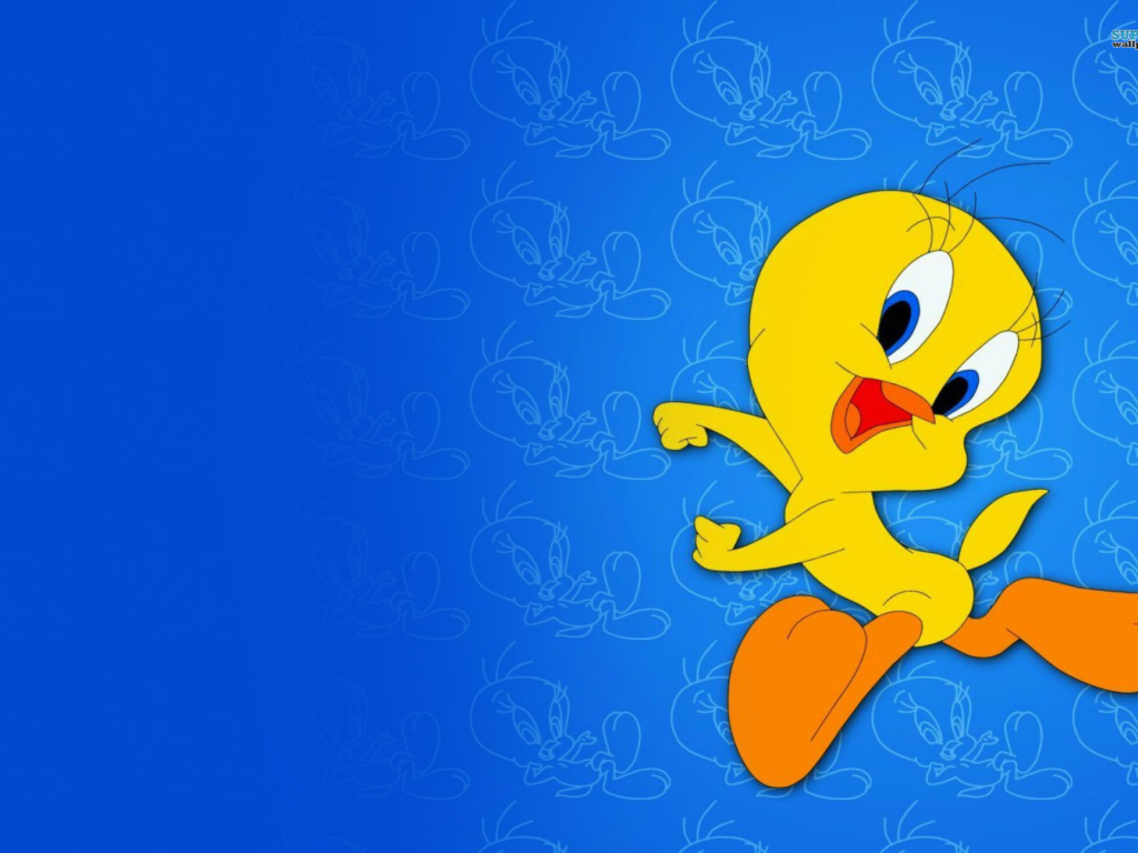 Screenshot №1 pro téma Tweety Looney Tunes 1024x768