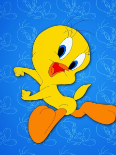 Sfondi Tweety Looney Tunes 240x320