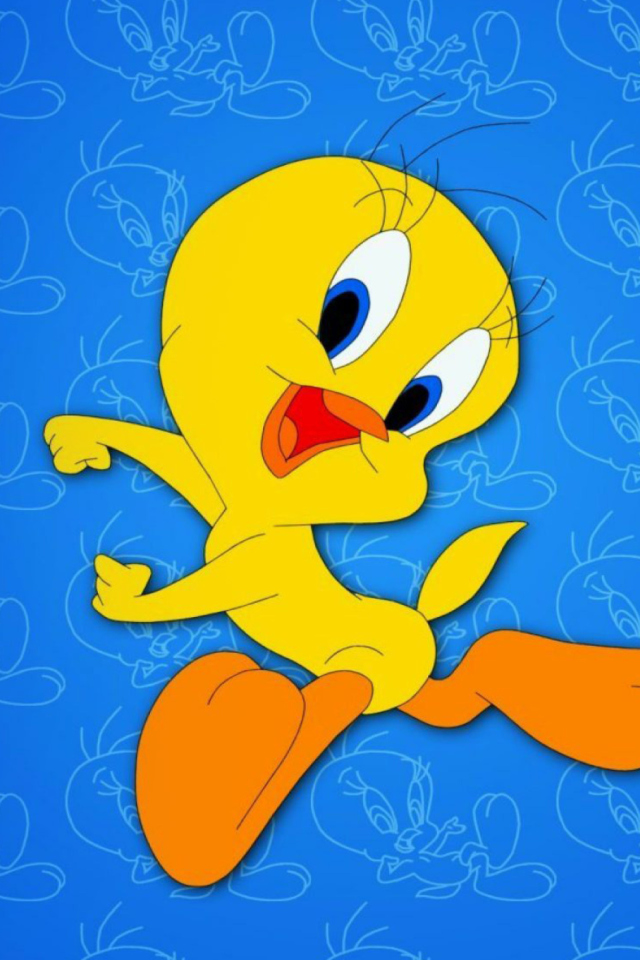 Tweety Looney Tunes wallpaper 640x960