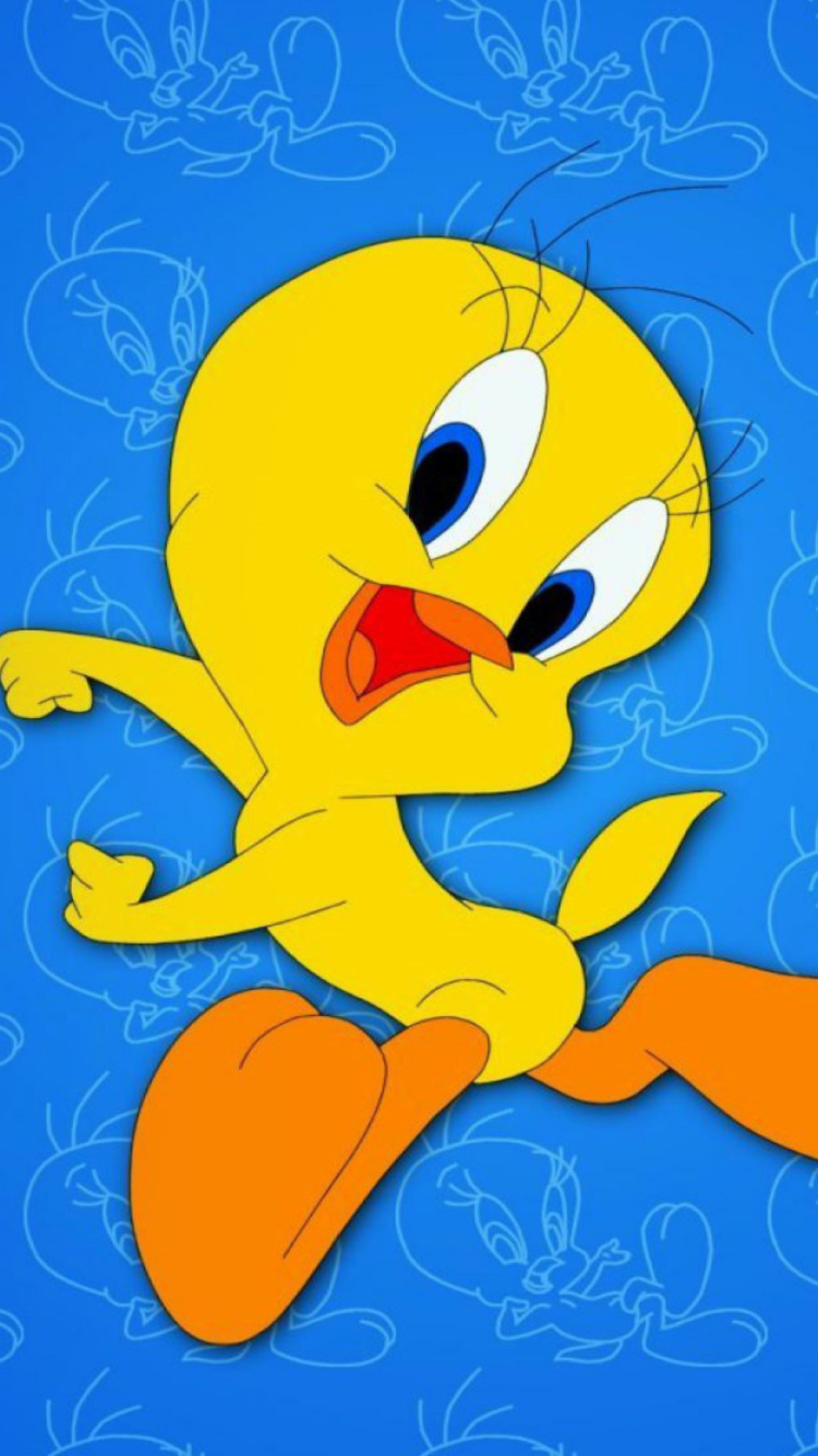 Das Tweety Looney Tunes Wallpaper 750x1334