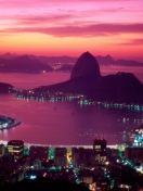 Screenshot №1 pro téma Sugarloaf Mountain Rio Brazil 132x176