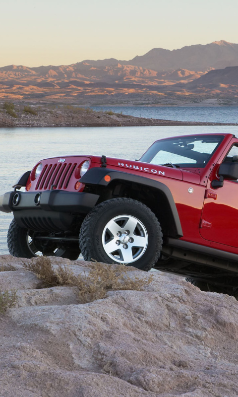 Jeep Wrangler Rubicon Hard Rock wallpaper 480x800