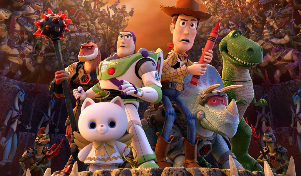 Das Toy Story That Time Forgot Wide Wallpaper 1024x600