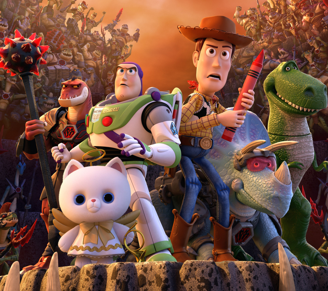 Toy Story That Time Forgot Wide wallpaper 1080x960