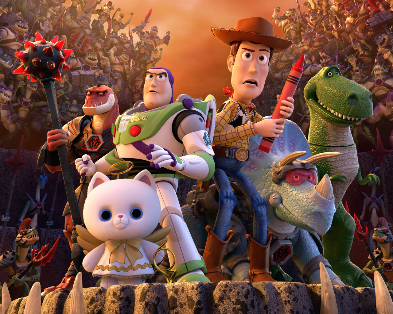 Обои Toy Story That Time Forgot Wide 1280x1024
