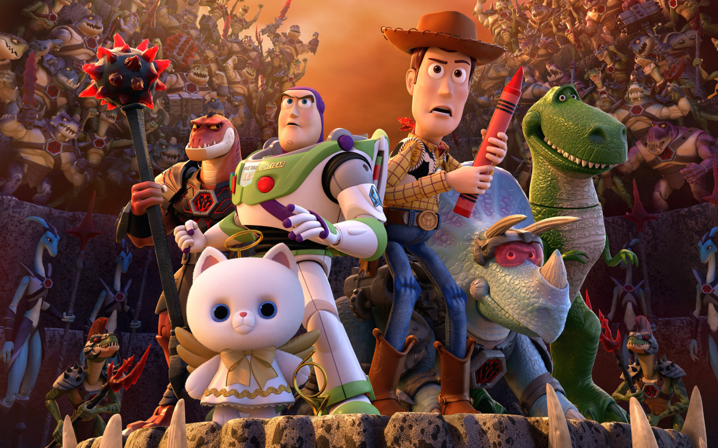 Fondo de pantalla Toy Story That Time Forgot Wide 1440x900