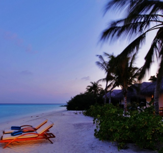 Luxury Beach Resort sfondi gratuiti per iPad Air