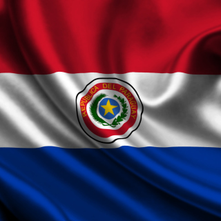Kostenloses Flag of Paraguay Wallpaper für 208x208