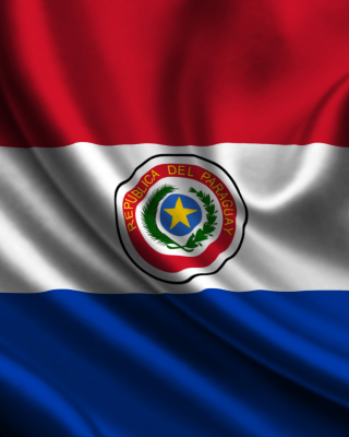 Kostenloses Flag of Paraguay Wallpaper für 176x220