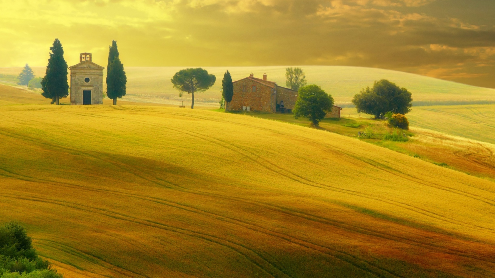 Sfondi Tuscany - Discover Italy 1600x900