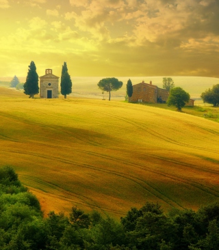 Tuscany - Discover Italy - Obrázkek zdarma pro 480x800