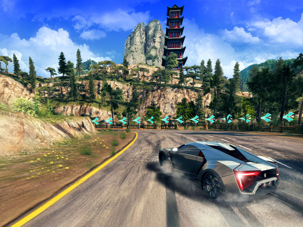 Screenshot №1 pro téma Asphalt 8 Airborne 1024x768