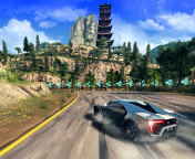 Screenshot №1 pro téma Asphalt 8 Airborne 176x144