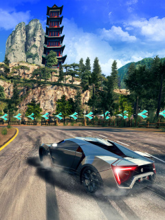 Screenshot №1 pro téma Asphalt 8 Airborne 240x320