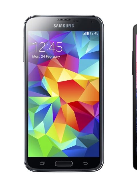 Samsung Galaxy S5 and LG Nexus wallpaper 480x640