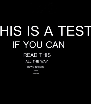 Test - Obrázkek zdarma pro iPhone 5C