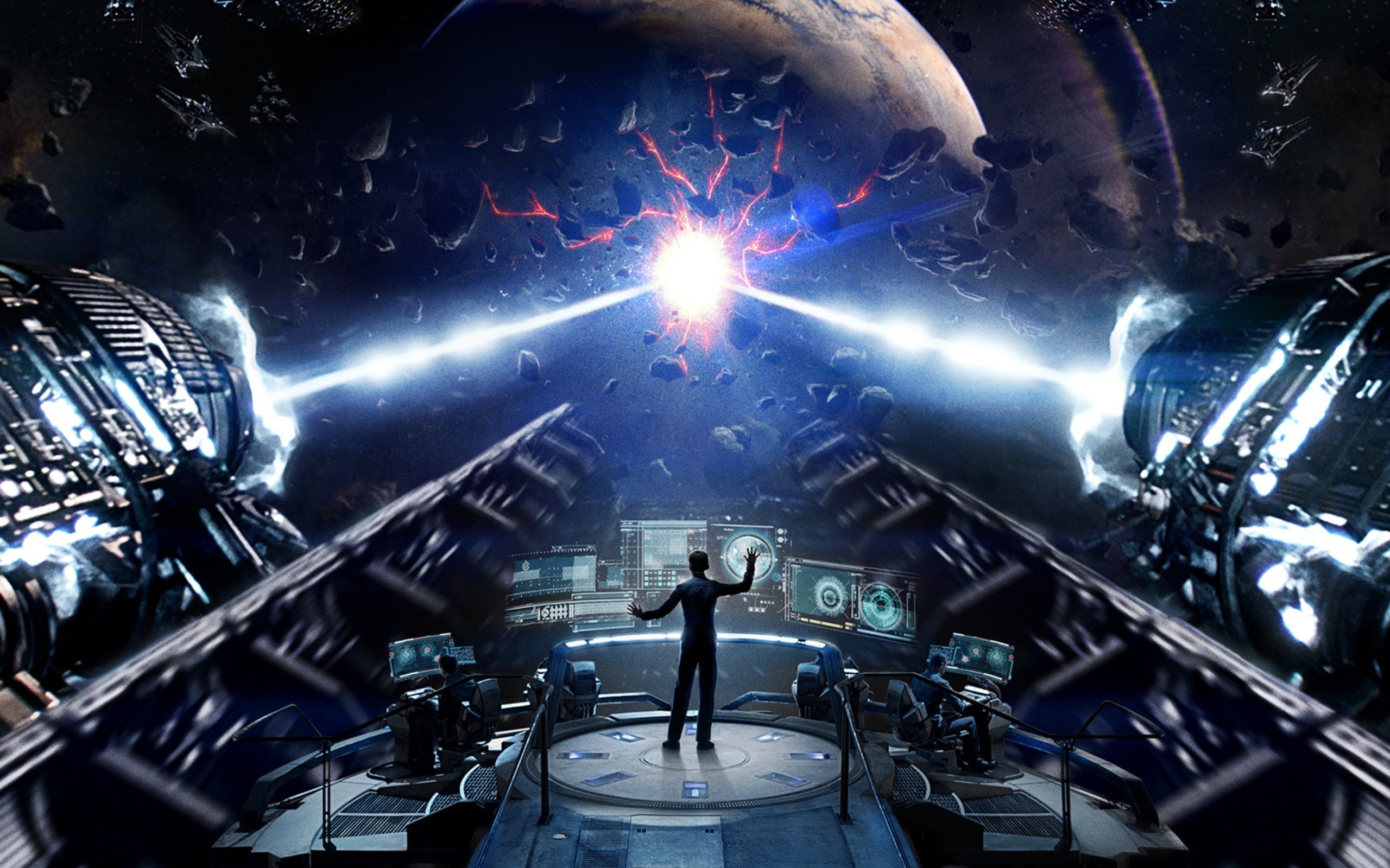 Screenshot №1 pro téma Enders Game 2013 2560x1600