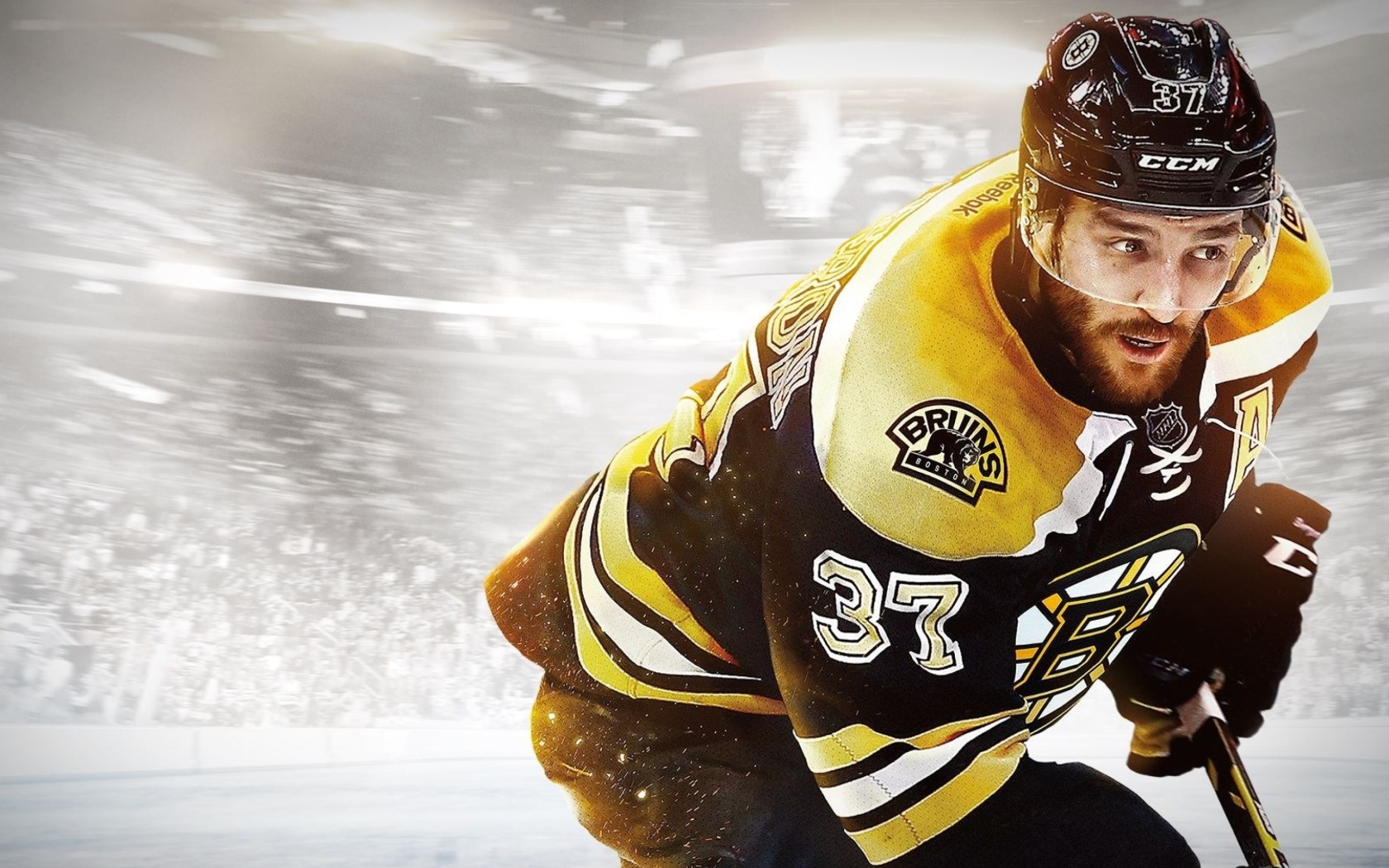 Screenshot №1 pro téma NHL Boston Bruins 1680x1050