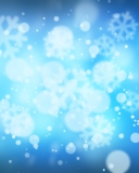 Screenshot №1 pro téma Snowflakes 128x160