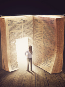 Bible Is A Door To Lightness wallpaper 132x176