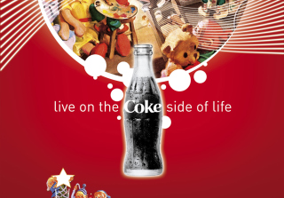 Coca Cola Santa Christmas - Obrázkek zdarma pro HTC EVO 4G