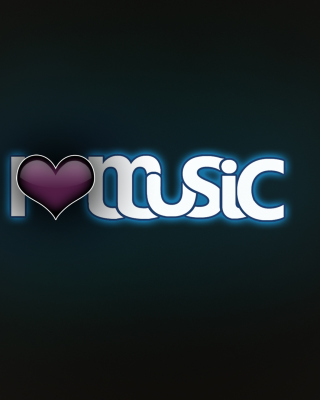 I Love Music - Obrázkek zdarma pro iPhone 5C
