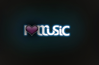 I Love Music - Obrázkek zdarma pro 1400x1050