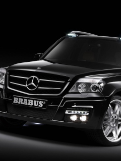 Screenshot №1 pro téma Mercedes Brabus 240x320