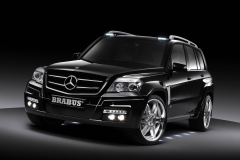 Screenshot №1 pro téma Mercedes Brabus 480x320