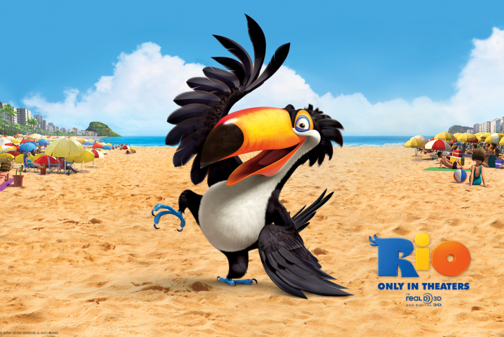 Обои Rafael From Rio Movie