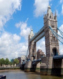 Screenshot №1 pro téma Tower Bridge London 128x160