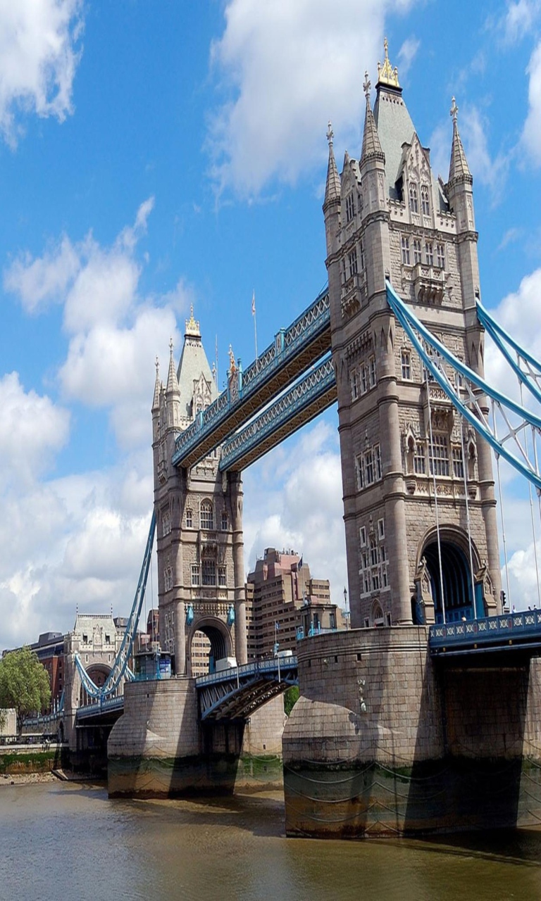 Das Tower Bridge London Wallpaper 768x1280