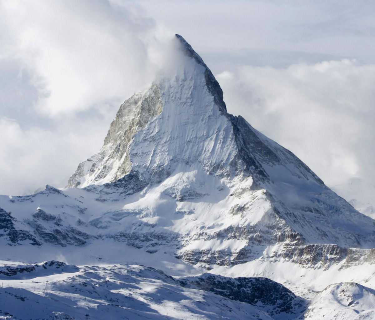 Das Matterhorn Alps Wallpaper 1200x1024