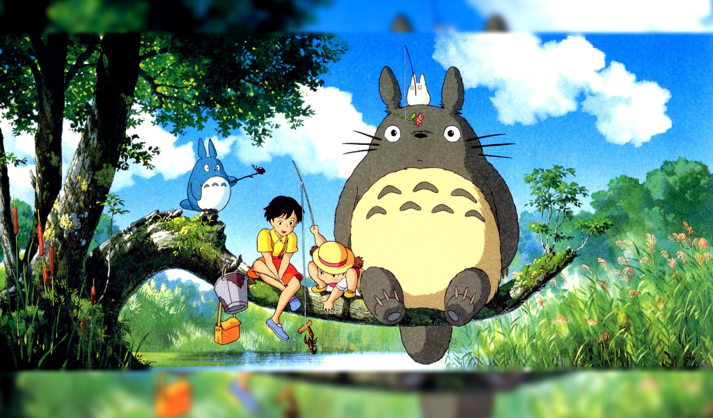Screenshot №1 pro téma My Neighbor Totoro Anime 1024x600