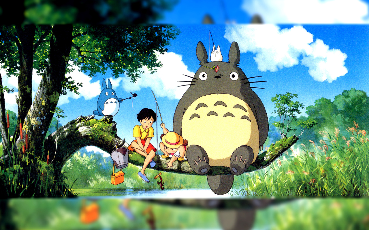 Screenshot №1 pro téma My Neighbor Totoro Anime 1280x800