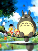 Das My Neighbor Totoro Anime Wallpaper 132x176