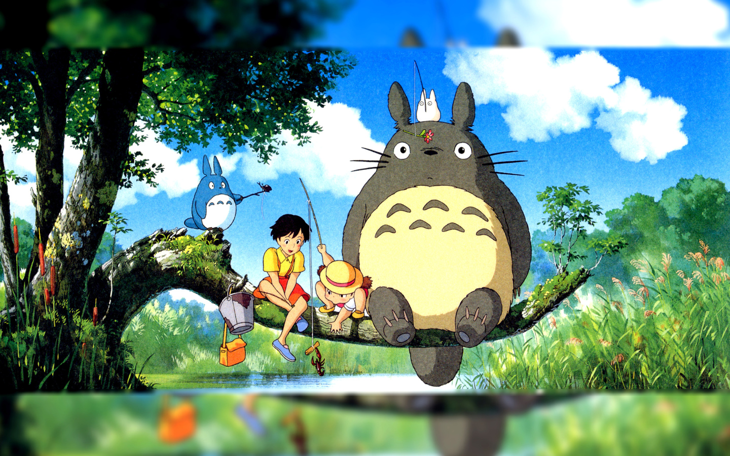 Screenshot №1 pro téma My Neighbor Totoro Anime 1440x900