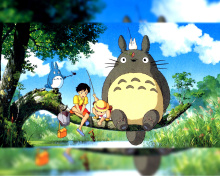 Fondo de pantalla My Neighbor Totoro Anime 220x176