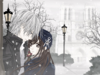 Cute Anime Couple screenshot #1 320x240