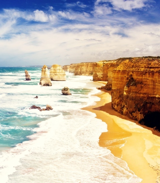 Beautiful Ocean Landscape - Obrázkek zdarma pro Nokia C-5 5MP