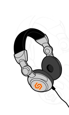 Screenshot №1 pro téma Headphones 240x400