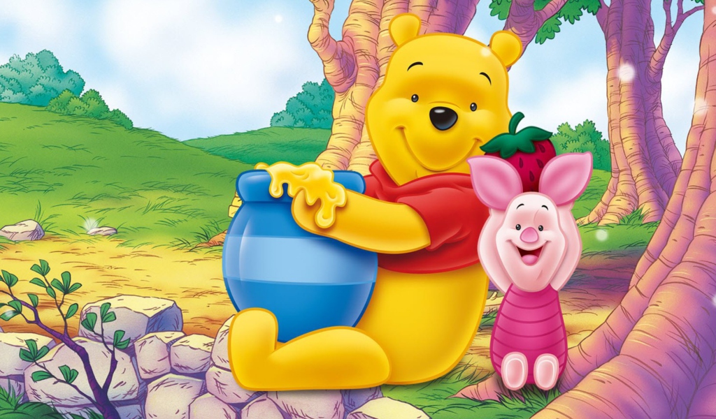 Screenshot №1 pro téma Winnie Pooh 1024x600