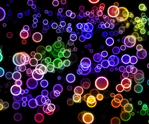 Screenshot №1 pro téma Colorful Circles 480x400