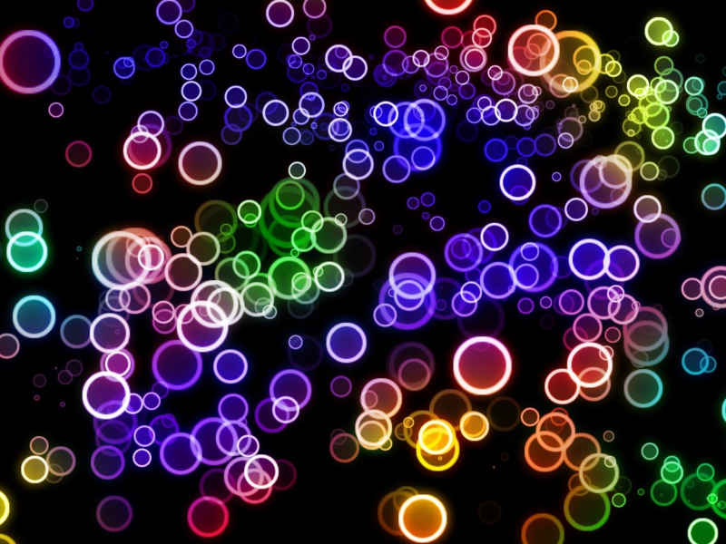 Colorful Circles wallpaper 800x600