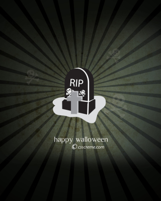 Halloween Tomb - Obrázkek zdarma pro iPhone 6 Plus