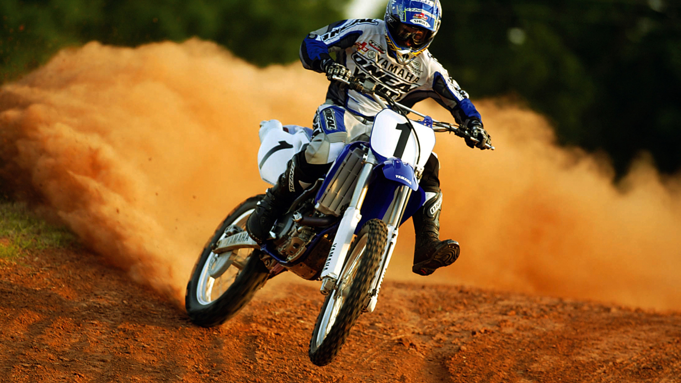 Dirt Bikes Motocross wallpaper 1366x768