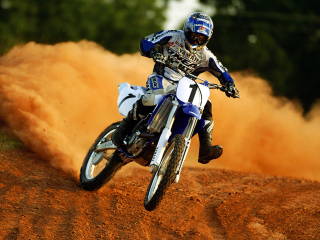 Das Dirt Bikes Motocross Wallpaper 320x240