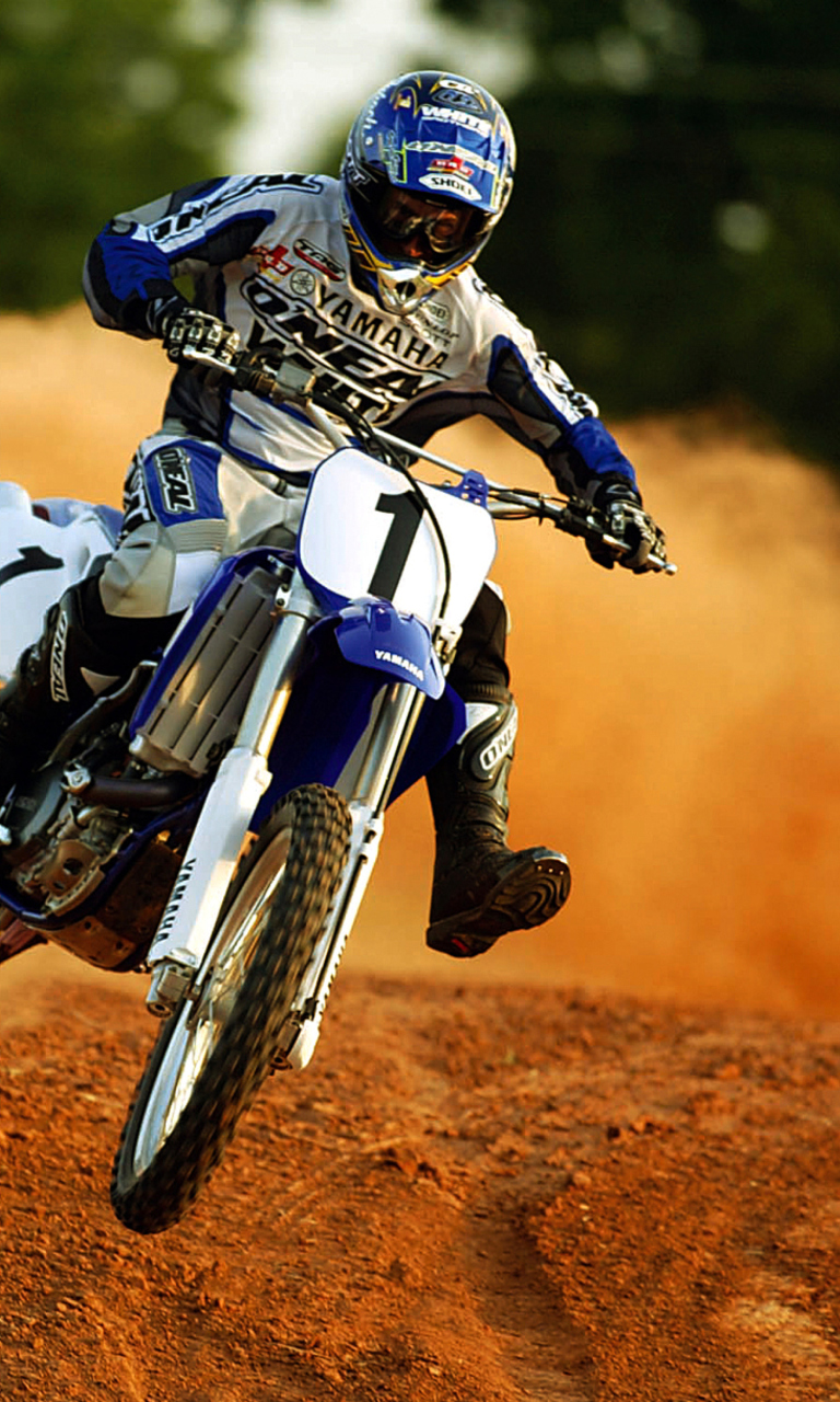 Обои Dirt Bikes Motocross 768x1280